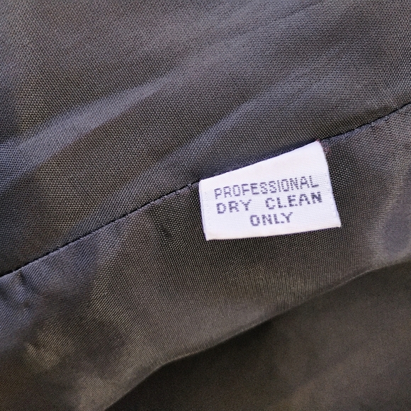 Vintage Bert Newman Tweed Coat Womens 6 Black Tan Dark Academia Preppy Classic - Picture 10 of 16